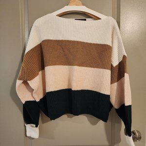 French Connection Rainbow Sweater